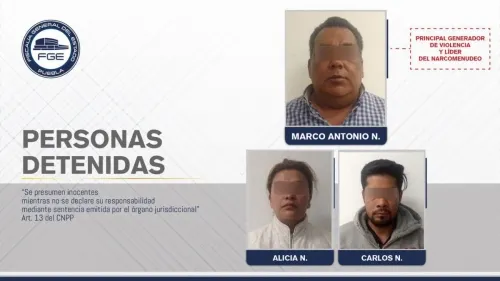 Detiene SSP a integrante de la banda de “El Negro”