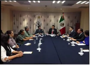 Comparece Javier Lozano ante CNDH y exige justicia para policías estatales heridos