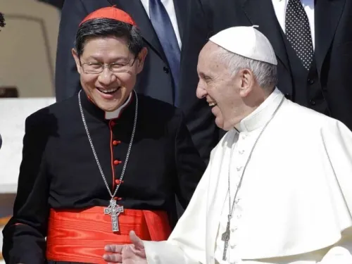 Detectan coronavirus en Luis Antonio Tagle, asistente del papa Francisco