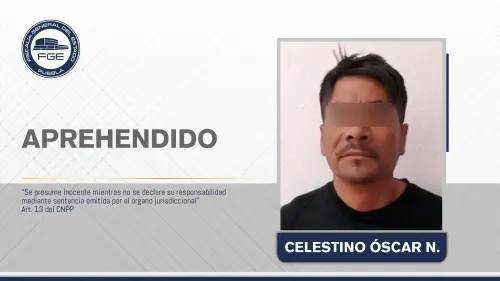 Aprehendido por Fiscalía Puebla tratante de menor de edad