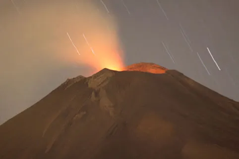 En riesgo 61 mil poblanos por el Popocatépetl