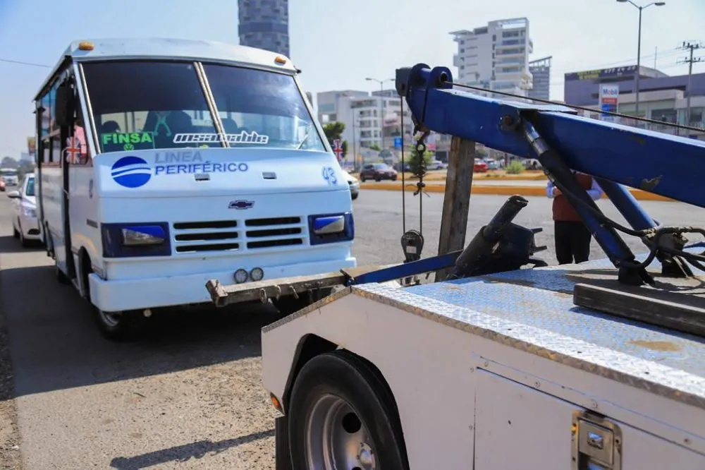 Durante operativos, SMT aseguró 15 unidades de transporte irregular