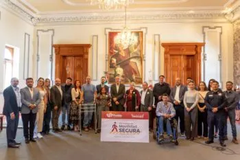 Presenta Pepe Chedraui Programa Entornos de Movilidad Segura