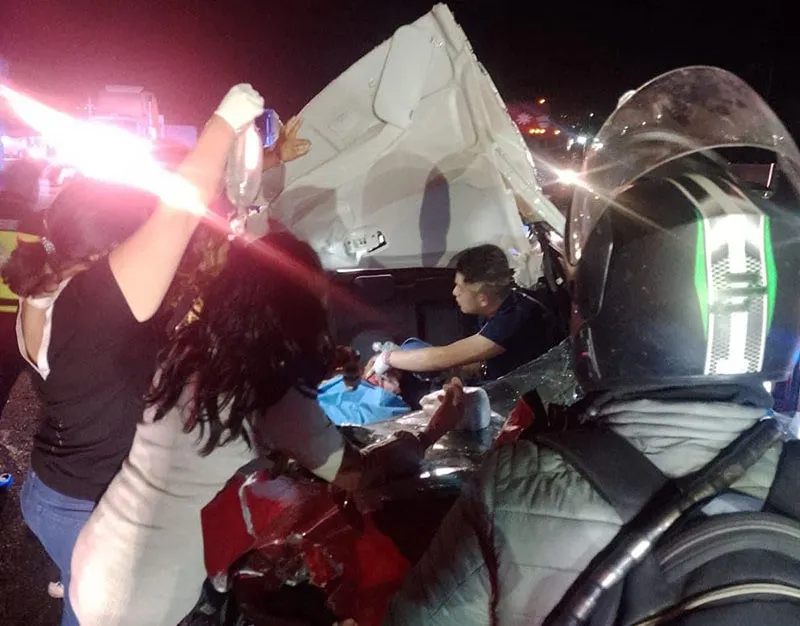 Accidente autopista