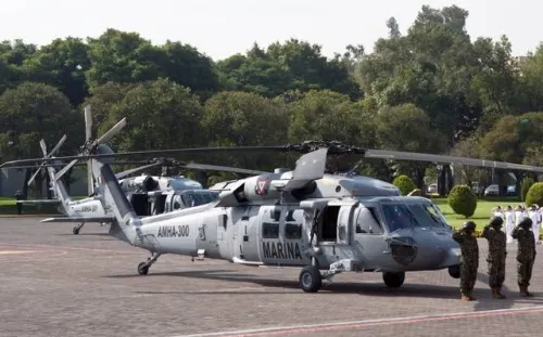 Rematan helicópteros de la Iniciativa Mérida
