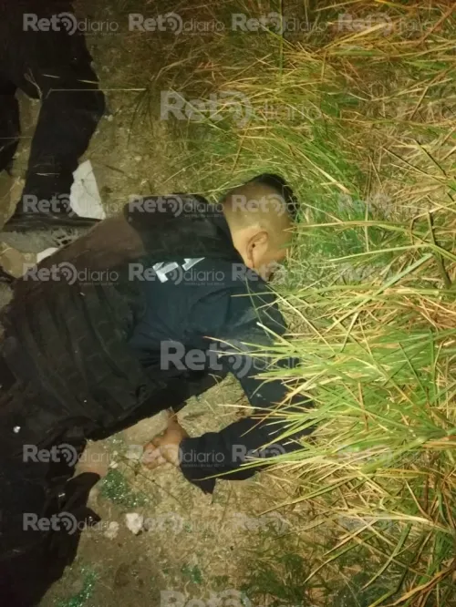 Matan a tres policías de Xoxtla en emboscada