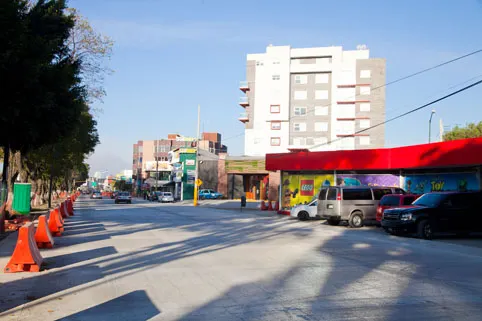 Avanza en tiempo y forma concreto hidráulico de los bulevares 5 de Mayo y Hnos Serdán