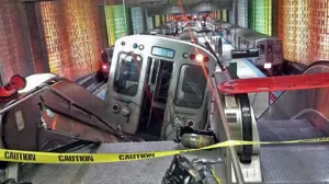 Metro de Chicago sufre descarrilamiento, hiriendo a 32 personas