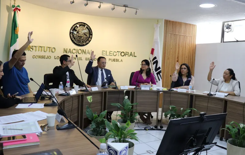 Todo listo para que la jornada electoral extraordinaria local se desarrolle en paz y con seguridad: INE Puebla