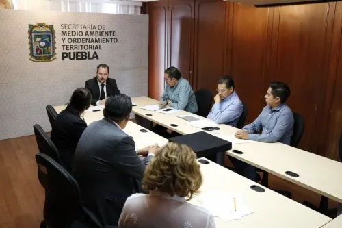Entrega SMAOT padrón de espectaculares a municipios de la Zona Metropolitana de Puebla