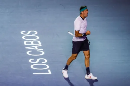 Juan Martín del Potro anuncia que jugará el Abierto Mexicano de Tenis Los Cabos