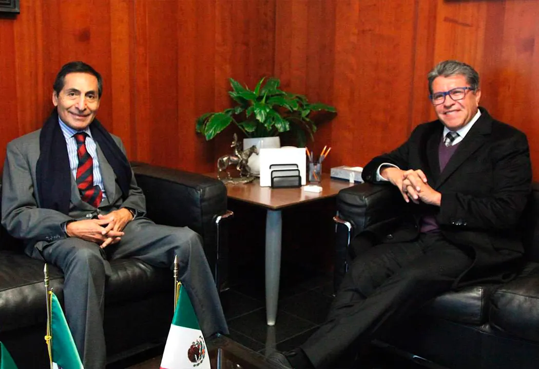 Ricardo Monreal y Rogelio Ramírez de la O