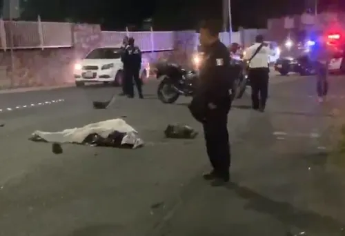 Muere motociclista tras impactarse contra camión en el bulevar Vicente Suárez