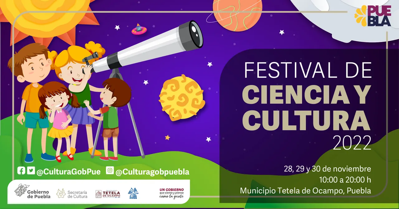 Tetela de Ocampo, sede del “Primer Festival de Ciencia y Cultura”