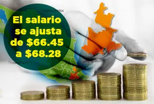 Este 1 de abril se ajusta a la alza el salario en 1.68 pesos