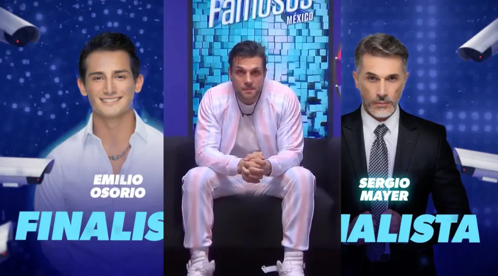 Finalistas de la casa de los famosos