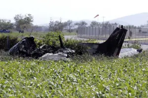 Avioneta del Ejército accidentada en Atlixco hacía labores de reconocimiento