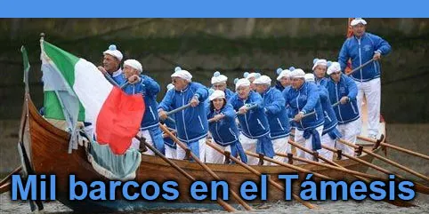 Mil barcos en el Támesis