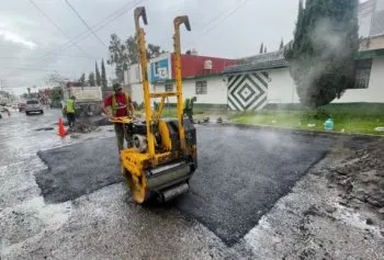 Campaña Capitalina Bacheando Puebla atiende nuevos puntos de la ciudad
