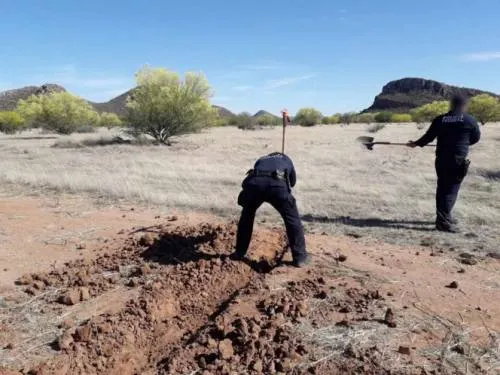 Policía Federal destruye pista de aviación clandestina en Sonora