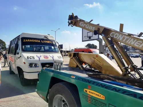 Remite SMT 26 unidades del transporte al corralón