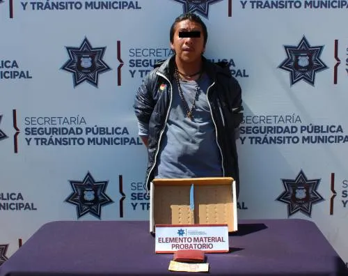 Cae sujeto por robo a transeúnte