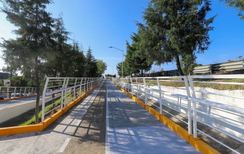 Gobierno de Puebla rehabilita ciclopistas en la zona metropolitana para fomentar la convivencia familiar