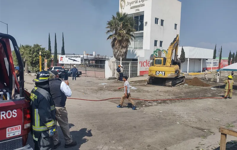 Toma clandestina de Pemex Central de Abasto