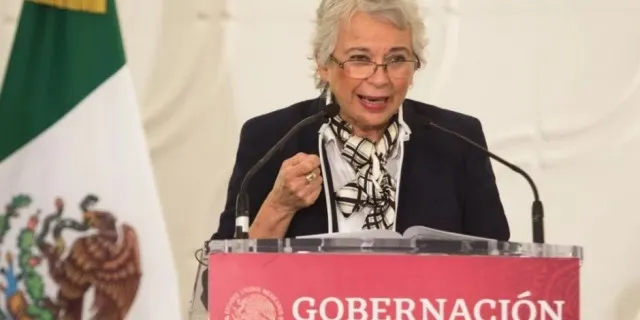 Sánchez Cordero asegura que será un reto presidir el Senado; impulsará agenda de AMLO