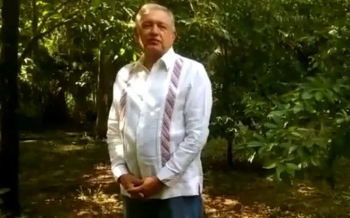 No hay nada que temer; dice AMLO desde Palenque, “el pueblo nos respalda”