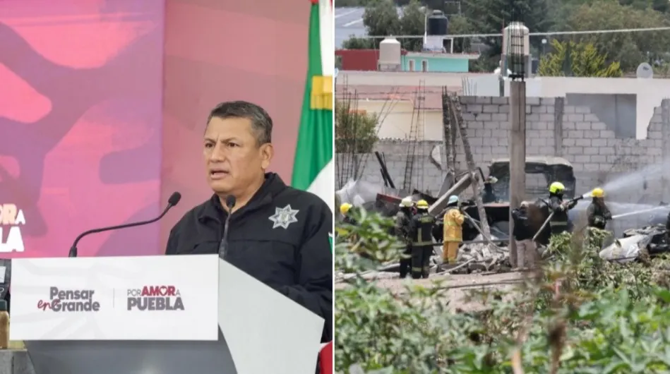 SSP releva a policías y comandante en Tepeaca tras explosión de pipas con huachigás