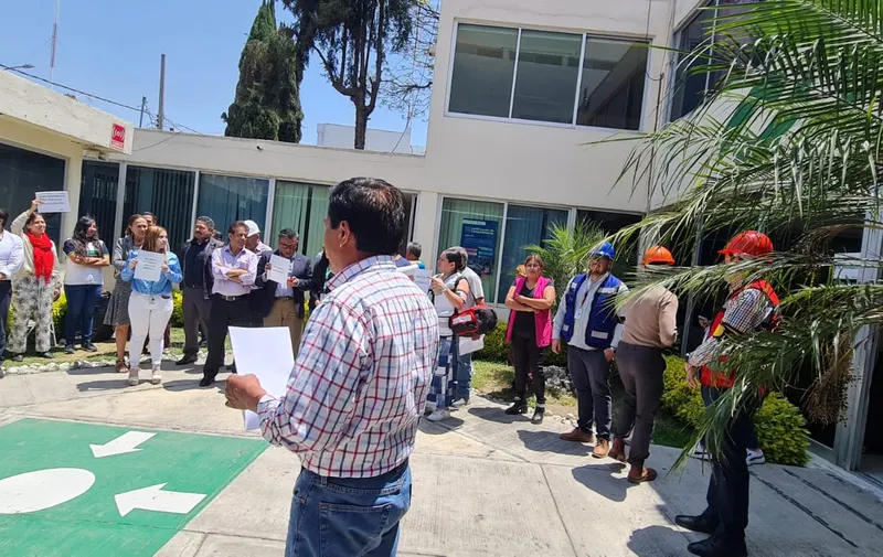 Participa Conalep Puebla en Simulacro Nacional 2025