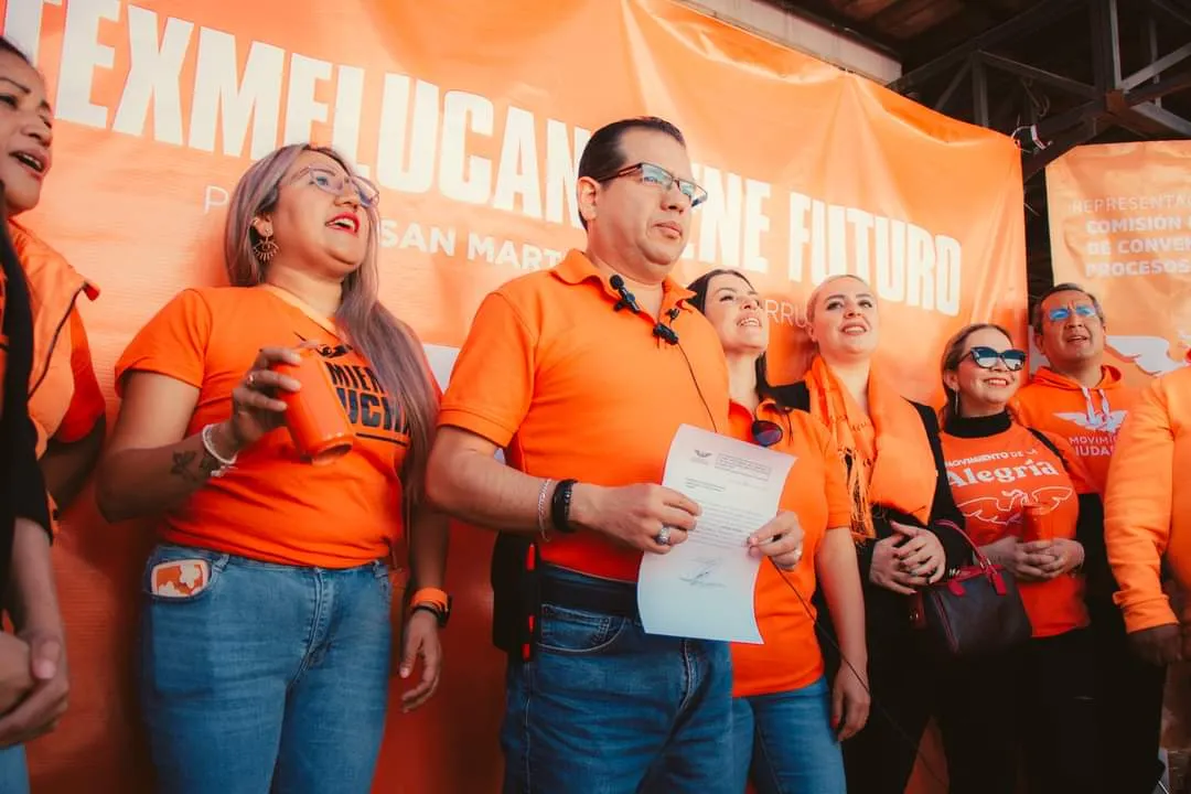 Movimiento Ciudadano y su precandidato a la alcaldía de Texmelucan libran sanción del INE