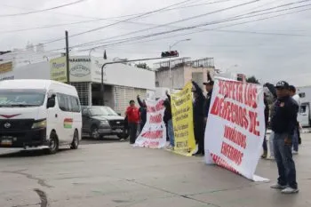 Se manifiestan abogados contra traslado de la Junta Federal de Conciliación y Arbitraje a Tlaxcala y Oaxaca
