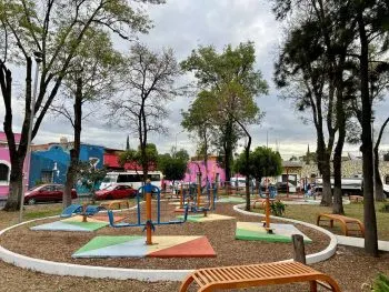 Parque de Santiago se suma a las áreas verdes intervenidas por el Ayuntamiento de Puebla
