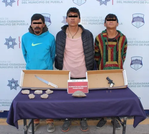 Desarticuló policía municipal de Puebla a la banda de “los ramoncitos”
