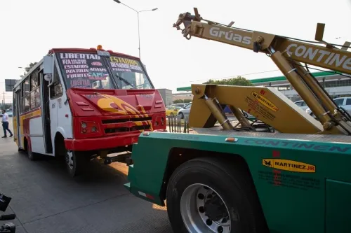 Continúa SMT con operativos para garantizar sana distancia en el transporte público