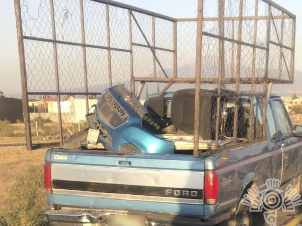 Camioneta desmantelamiento