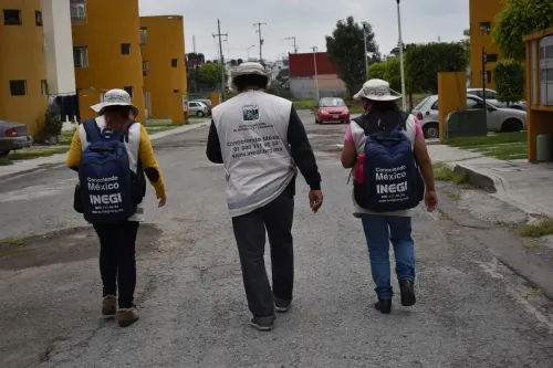 Encuestadores de INEGI reanudan actividades