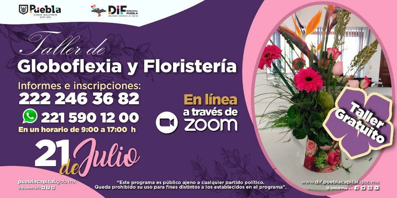 SMDIF abre inscripciones para próximos talleres durante el mes de julio