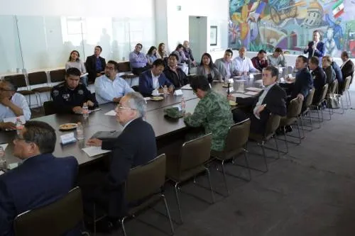 Convoca Diódoro a ediles municipales a definir estrategias de prevención del delito