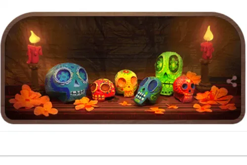 Google pone su ofrenda este Día de Muertos