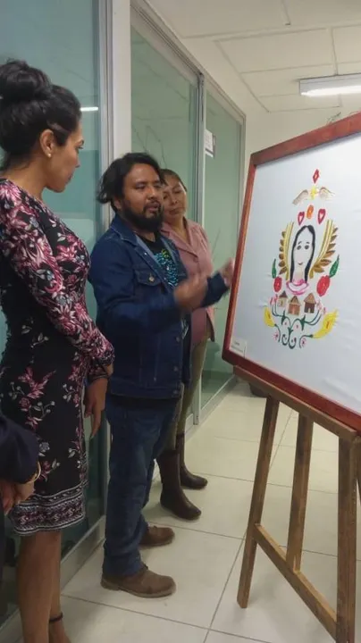 Centro de Justicia para las Mujeres de Tehuacán sede de exposición por mujeres indígenas