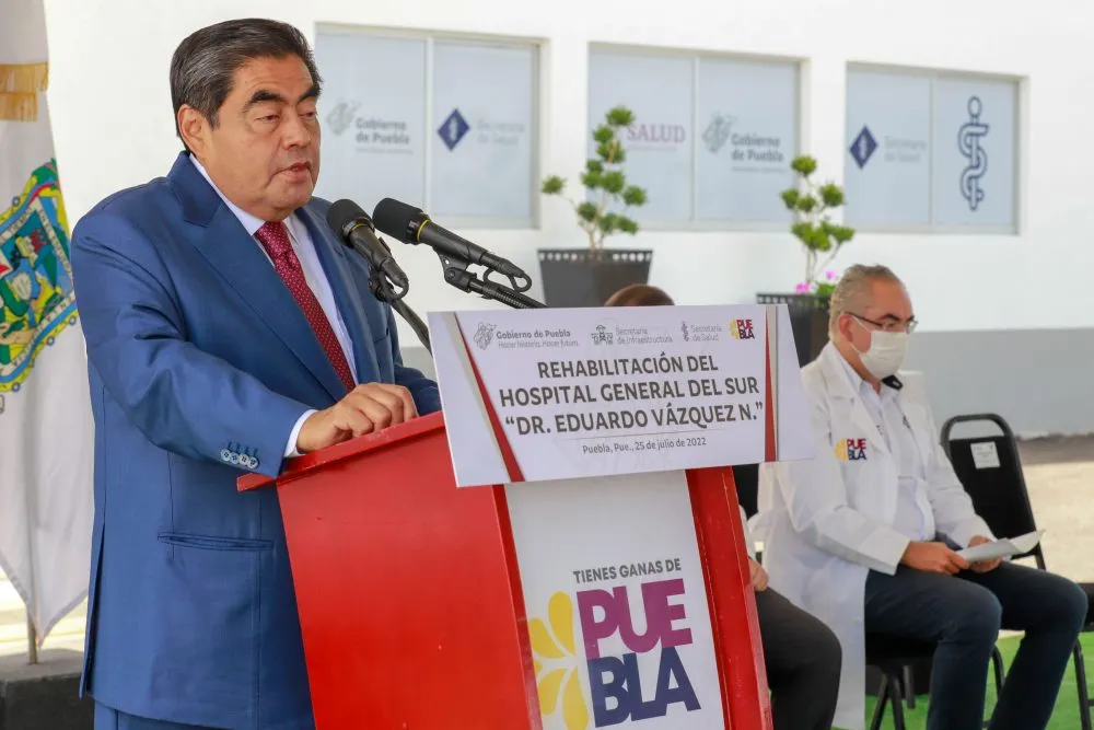 Con rehabilitación de hospitales , gobierno estatal fortalece acceso a salud y combate a desigualdad : MBH