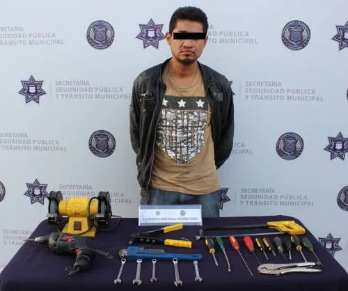 Detuvieron fuerzas Municipales de Puebla a persona por robo a casa habitación