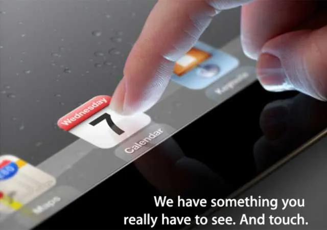 Apple lanza su  Ipad 3 con retina HD