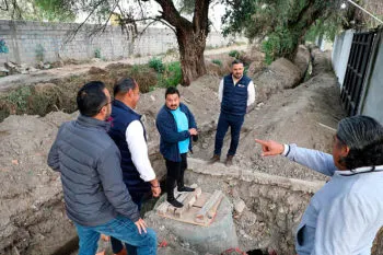Inicia Ayuntamiento de Puebla obras sanitarias en la Romero Vargas