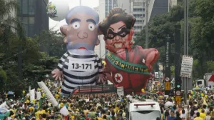 Millones protestan contra Rousseff y debilitan a gobierno brasileño