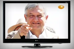 AMLO en Tercer Grado; la derrota anticipada es para Televisa