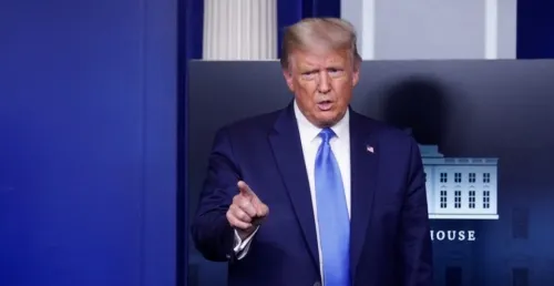 “Ya veremos”, dice Trump sobre una transición pacífica si pierde la reelección